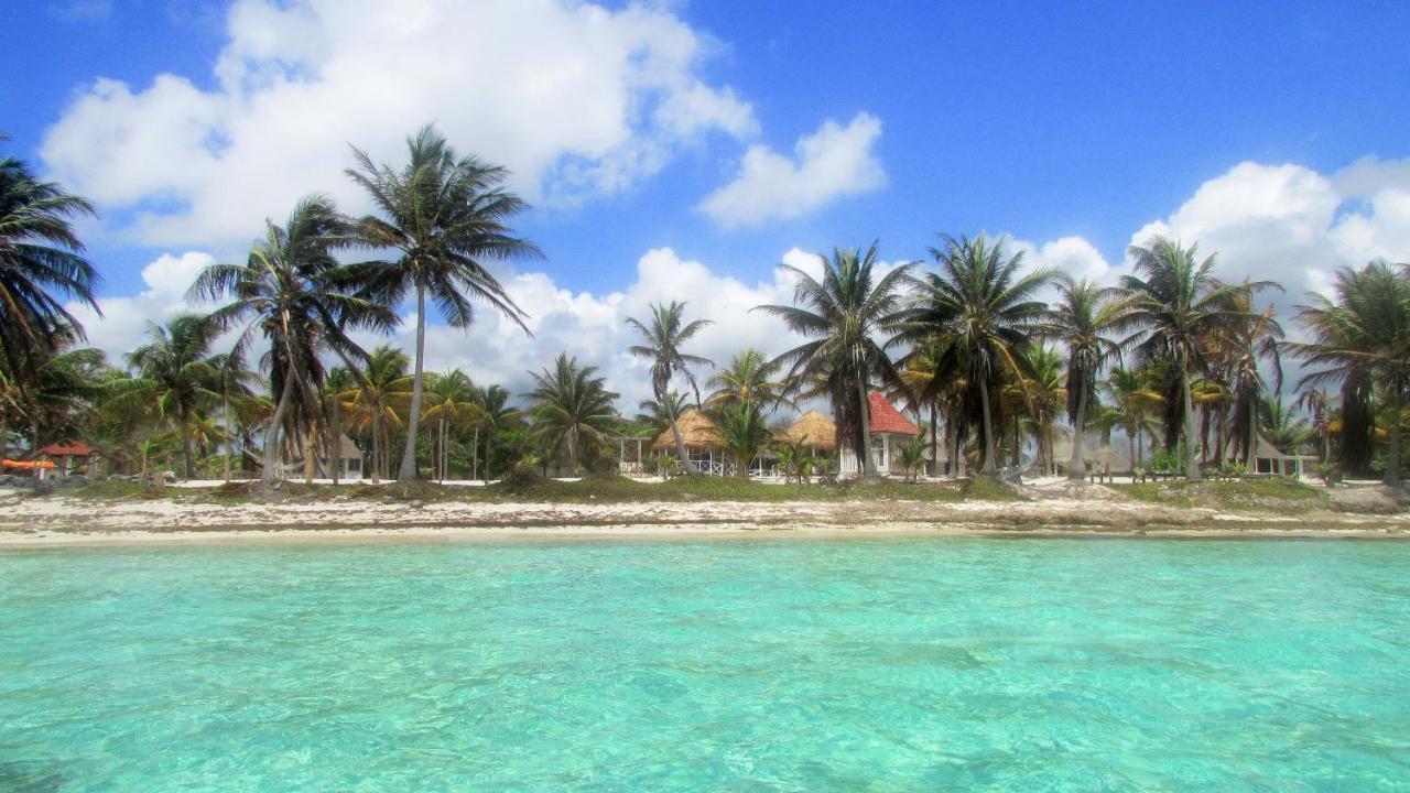 Cabanas Ecoturisticas Costa Maya Mahahual Exteriör bild