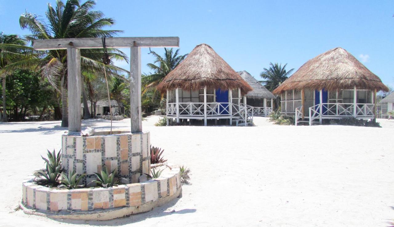 Cabanas Ecoturisticas Costa Maya Mahahual Exteriör bild