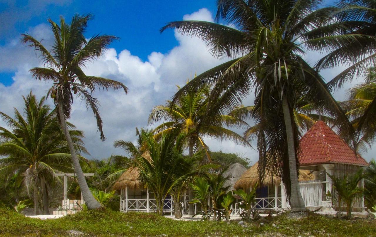 Cabanas Ecoturisticas Costa Maya Mahahual Exteriör bild