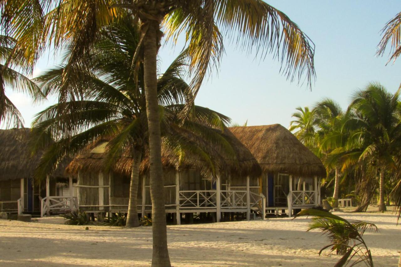 Cabanas Ecoturisticas Costa Maya Mahahual Exteriör bild