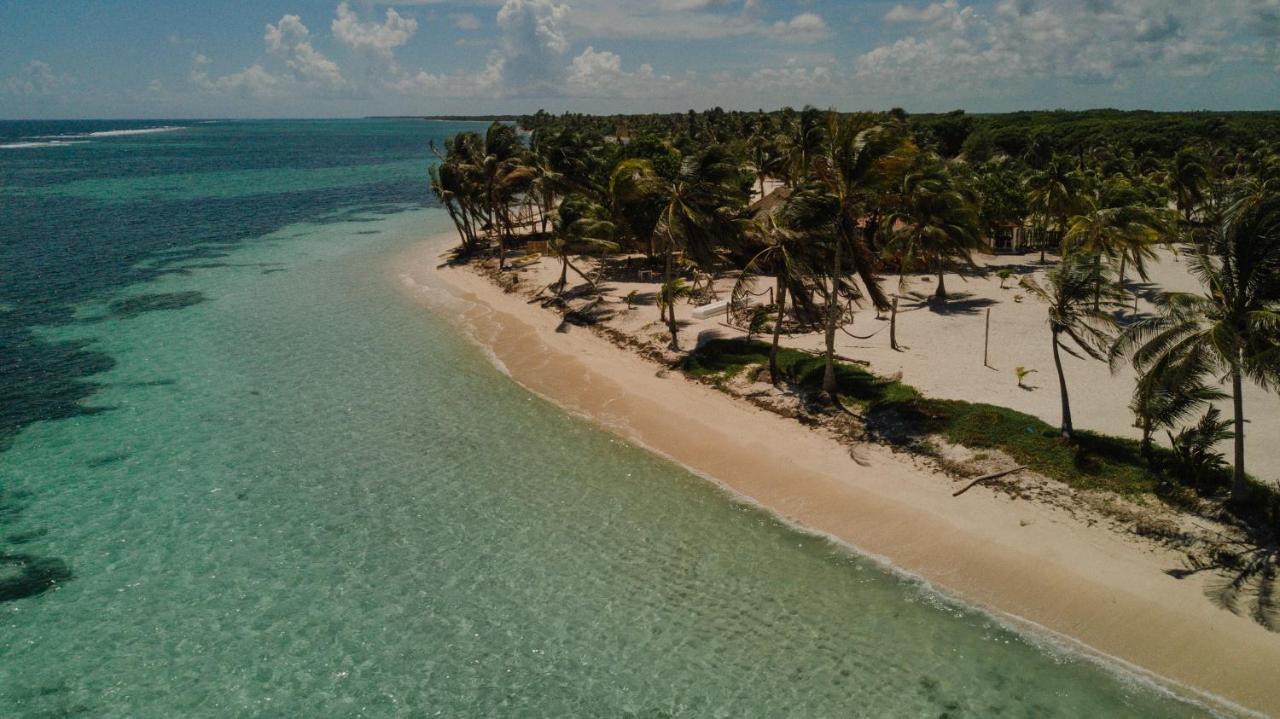 Cabanas Ecoturisticas Costa Maya Mahahual Exteriör bild