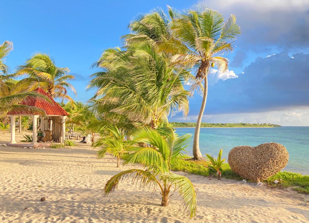 Cabanas Ecoturisticas Costa Maya Mahahual Exteriör bild