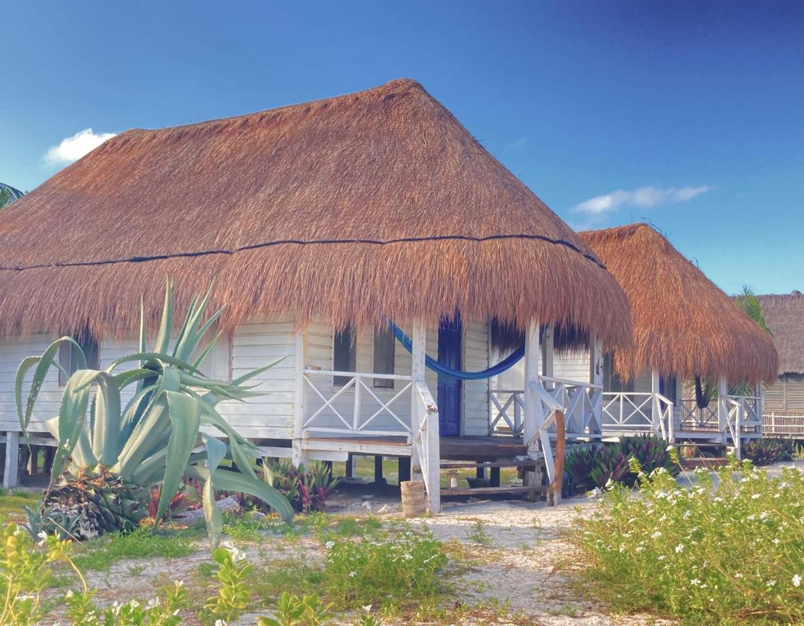 Cabanas Ecoturisticas Costa Maya Mahahual Exteriör bild