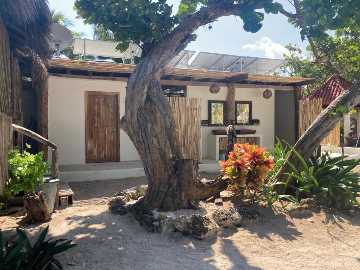 Cabanas Ecoturisticas Costa Maya Mahahual Exteriör bild