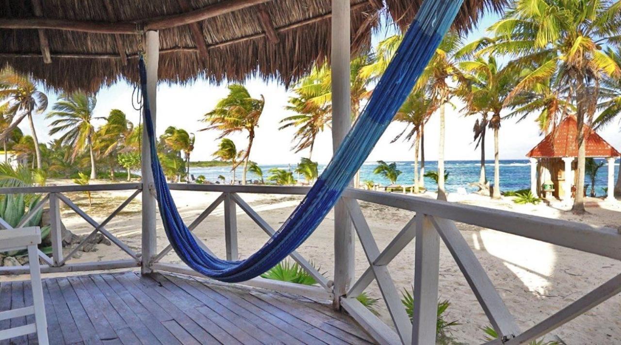 Cabanas Ecoturisticas Costa Maya Mahahual Exteriör bild