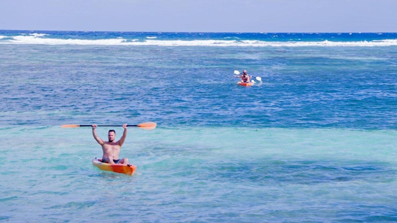 Cabanas Ecoturisticas Costa Maya Mahahual Exteriör bild