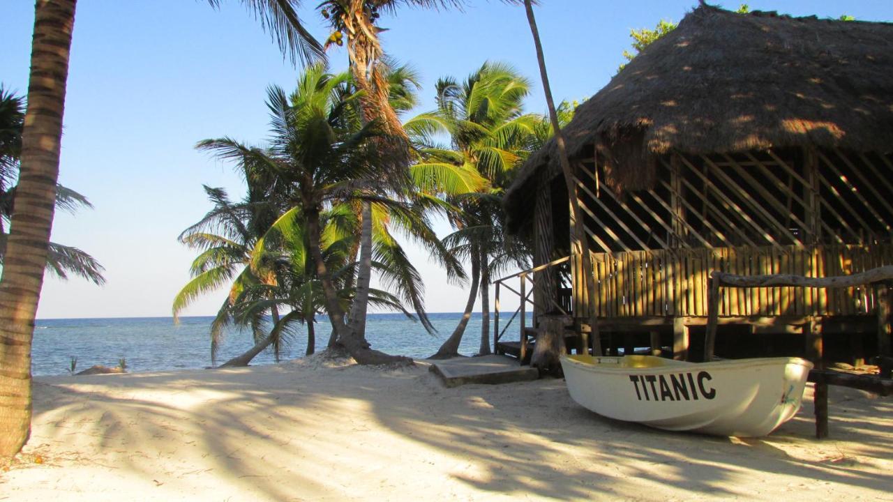 Cabanas Ecoturisticas Costa Maya Mahahual Exteriör bild
